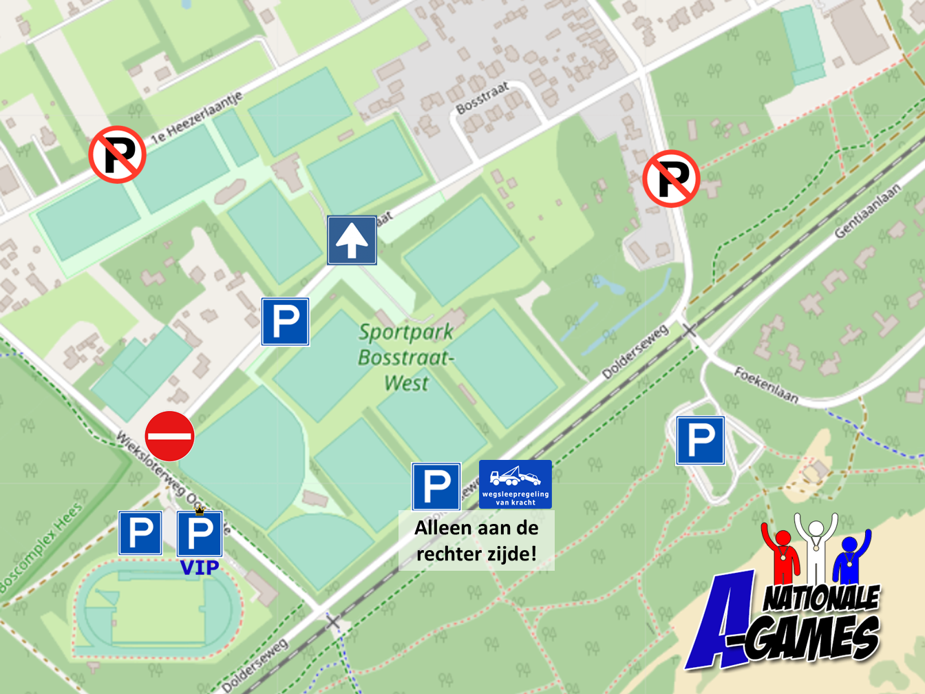Situatieschets parkeren